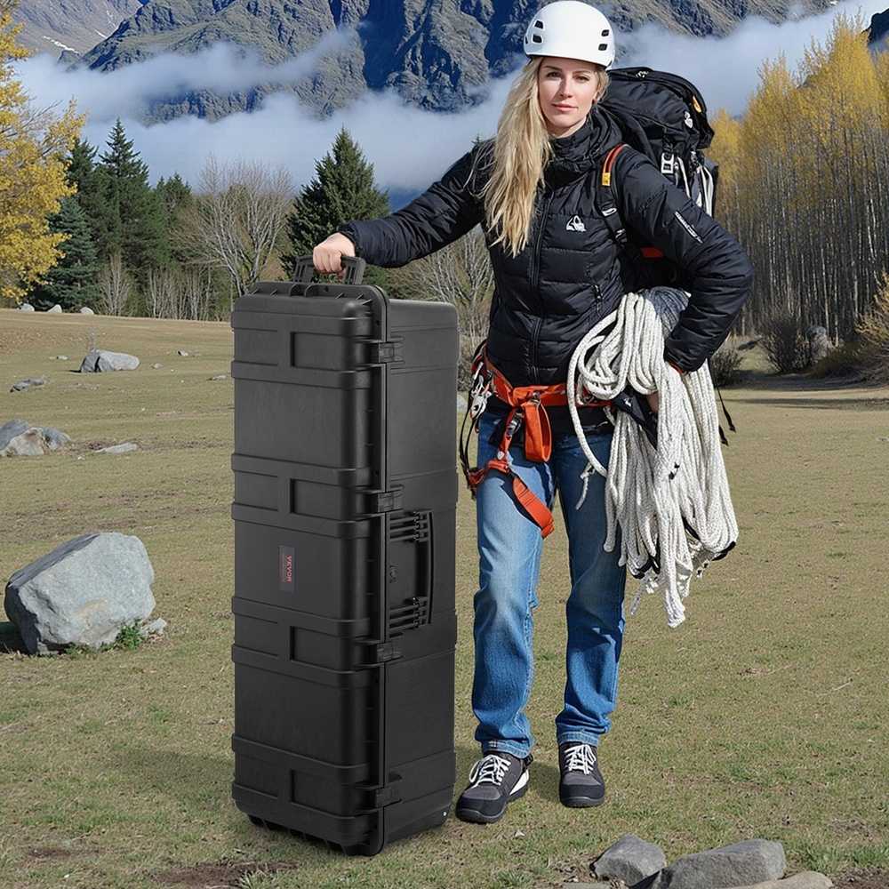 VEVOR 5,5 cu.ft atsparus oro sąlygoms dėklas su 3 rankenomis