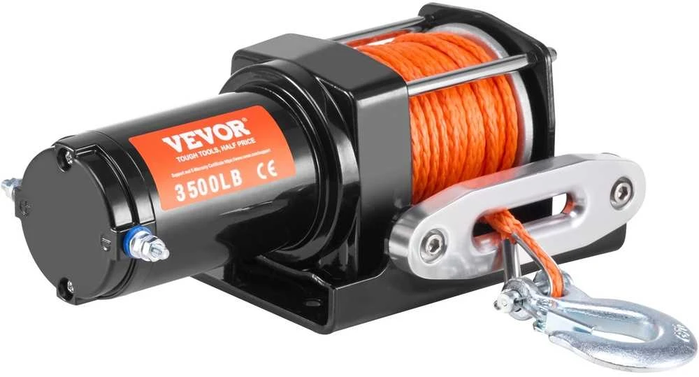 ATV UTV Elektrinė Gervė, Sintetinis Lynas, Atspari Vandeniui, Laidinis Nuotolinio Valdymo Pultas, Didelio Galingumo Gervė Visureigiams, Transporto Priemonių Atkūrimo Gervė