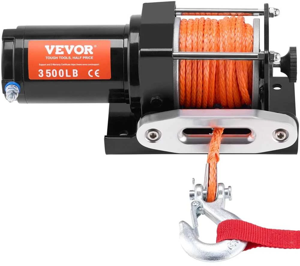 ATV UTV Elektrinė Gervė, Sintetinis Lynas, Atspari Vandeniui, Laidinis Nuotolinio Valdymo Pultas, Didelio Galingumo Gervė Visureigiams, Transporto Priemonių Atkūrimo Gervė