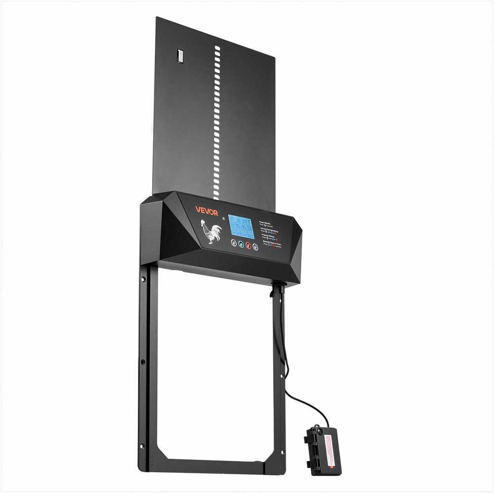 VEVOR automatinės vištų tvarto durys su LCD ekranu