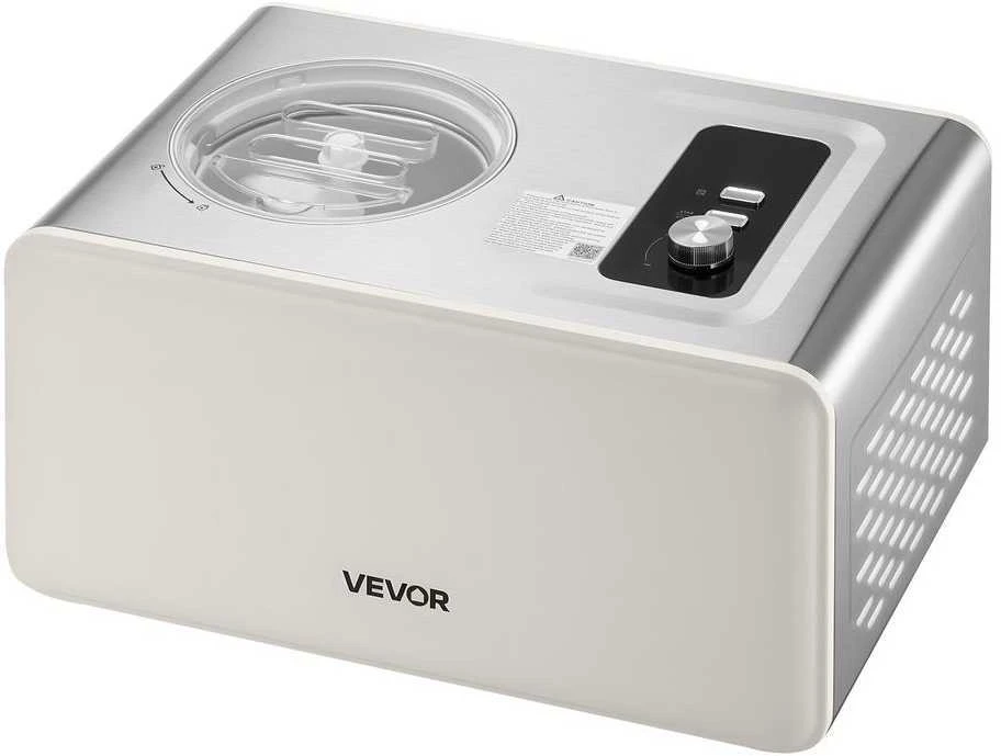 VEVOR 2 litrų automatinis ledų gamintojas su kompresoriumi