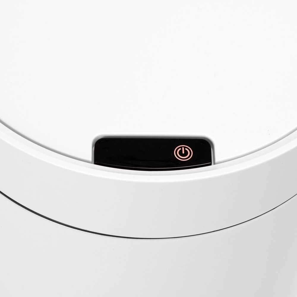 Automatinis šiukšliadėžė, balta, sensorinė, 17 l, virtuvės, bekontaktis, jutiklinė šiukšlinė