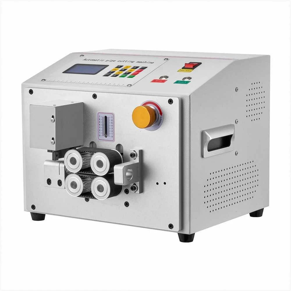 Automatinis termovamzdelių pjoviklis, PVC PE silikoniniams vamzdeliams, su LCD ekranu, 1mm-20mm pjovimo skersmuo, vamzdžių pjovimo staklės, automatinis vamzdelių pjovimo įrenginys