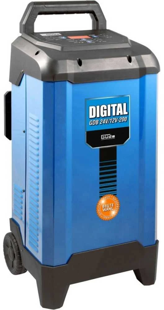 GÜDE Automobilinis akumuliatorių įkroviklis, 12V/24V Inverterinė technologija, Didelio našumo akumuliatorių palaikytojas, Automobilinis akumuliatorių įkroviklis su atkūrimo režimu