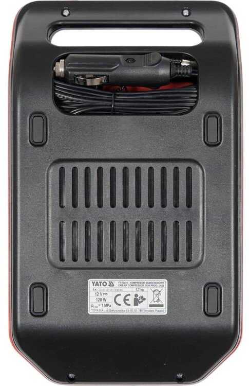 Automobilinis padangų pripūtėjas su LCD, 12V 120W, 150 PSI, kompresorius, siurblys