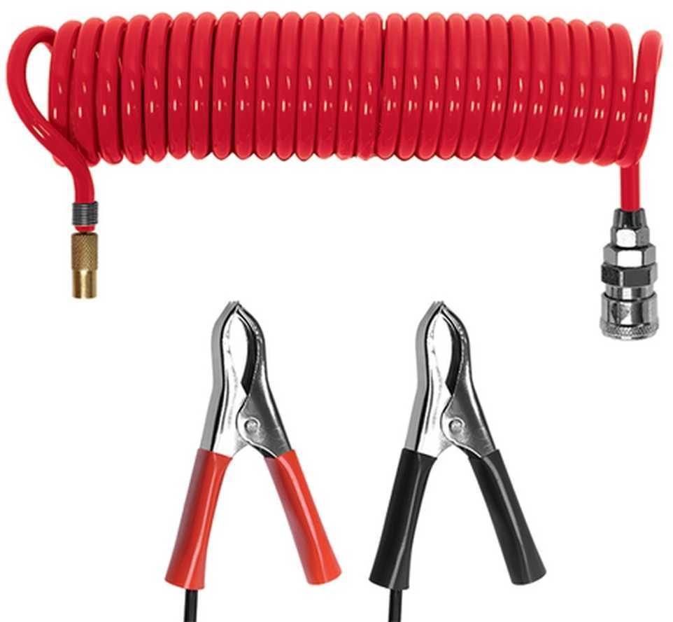 Automobilinis padangų pripūtėjas su LED, 10 bar, 12V, kompresorius, pompa