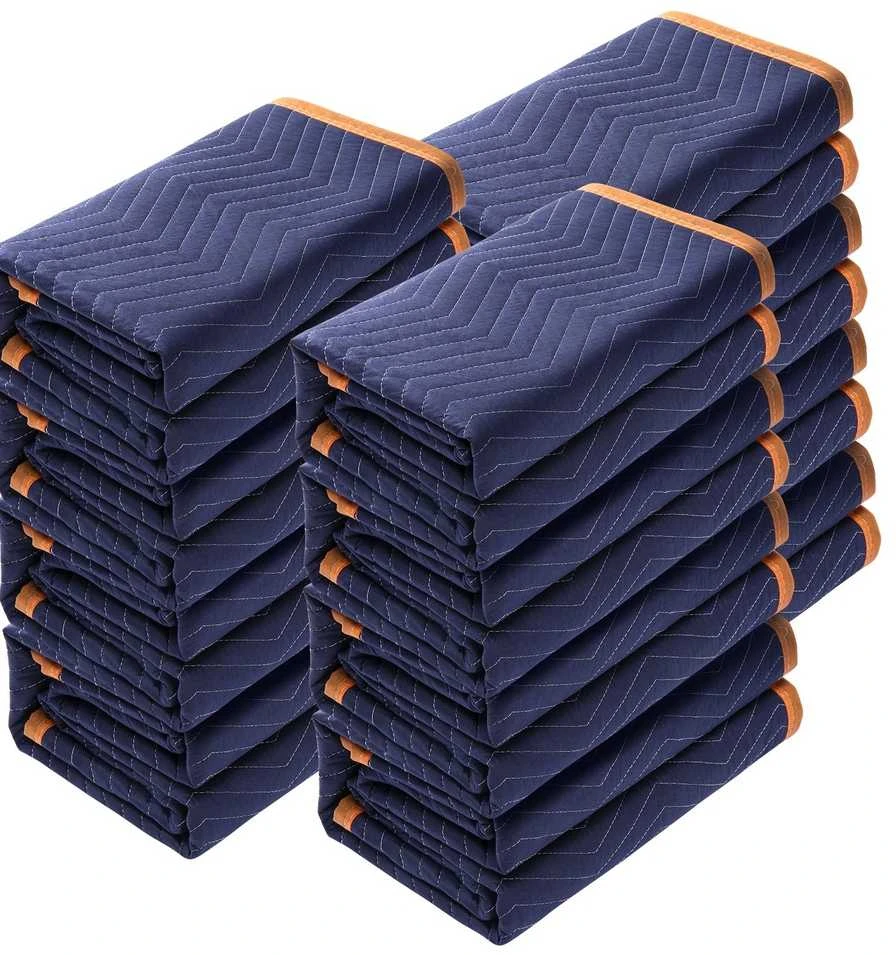 Baldų apsauginės antklodės, perkraustymo paklodės 203.2 x 182.9 cm, profesionalios, tvirtos, transportavimui, pervežimui