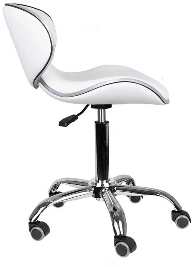 Activeshop Kosmetologinė meistro kėdutė Gabbiano Q-4599 Baltas