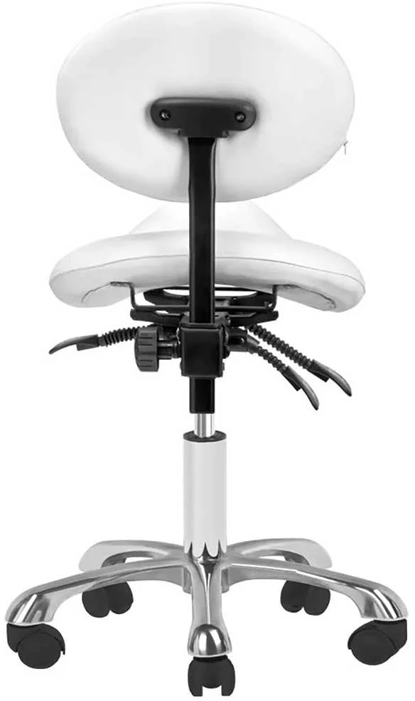 Activeshop Kosmetologinė meistro kėdutė COSMETIC STOOL GIOVANNI Baltas