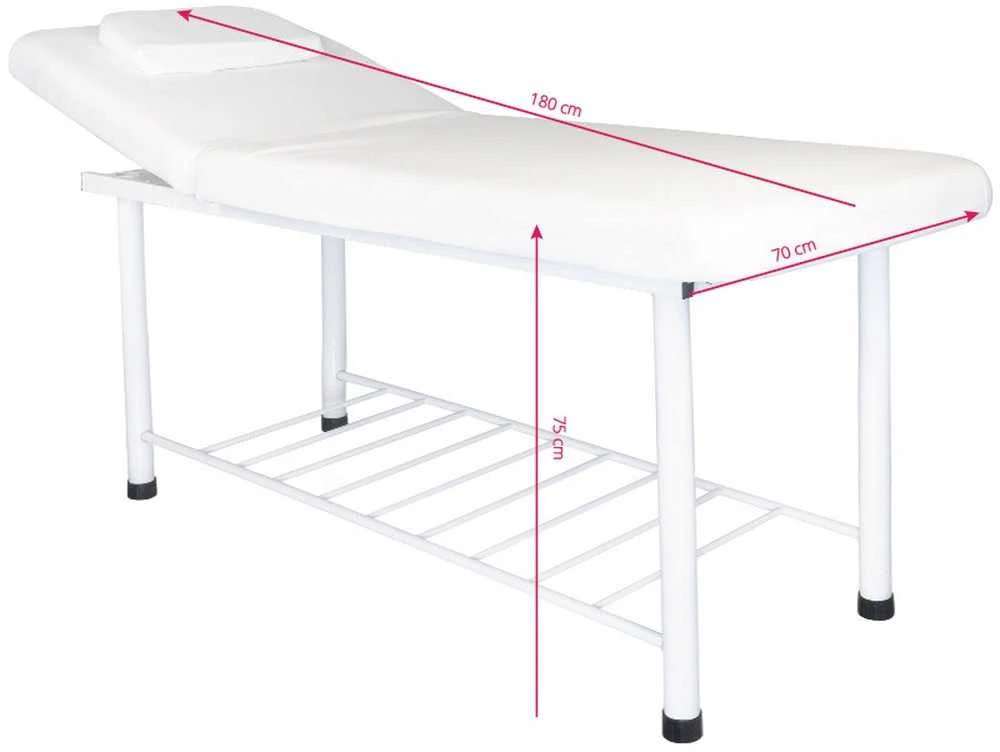 Activeshop Stacionarus masažo stalas 812 (Baltas)
