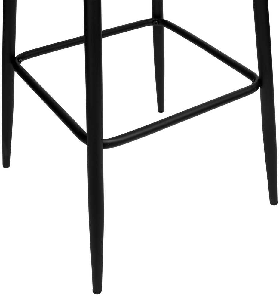 Baro kėdė Toronto, juoda velvetinė, reguliuojamo aukščio, 120 kg, virtuvės baro kėdė, pusbario kėdė, aukšta kėdė