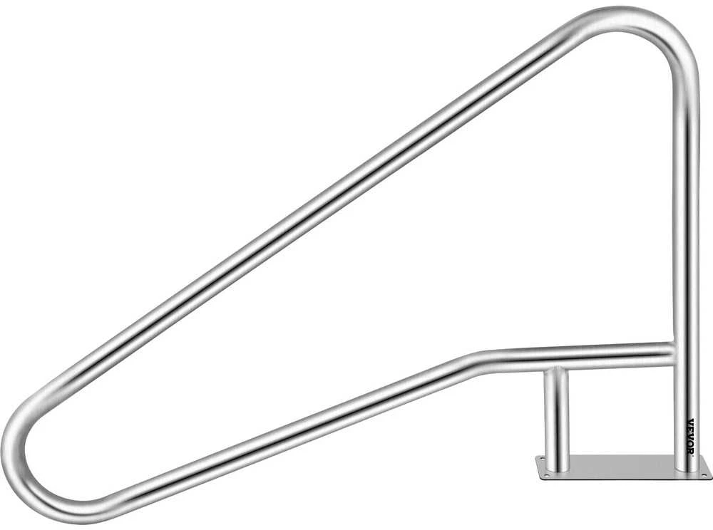 VEVOR Baseino turėklas 139,7x81,2 cm 304 nerūdijantis plienas