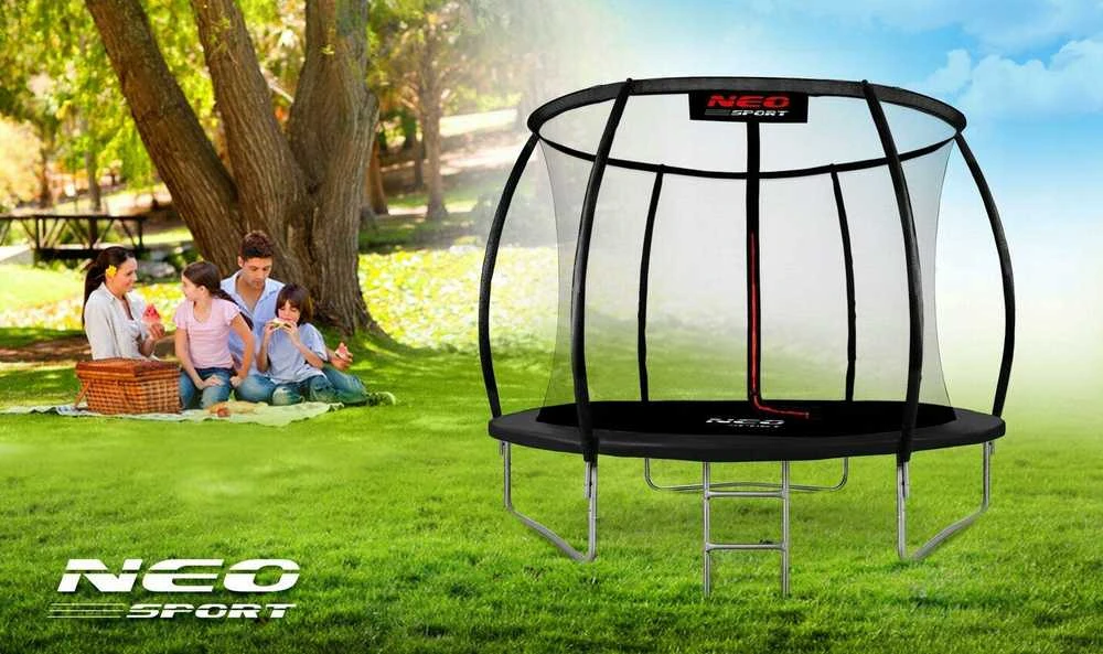 Batutas su tinkleliu Neo-Sport, 252 cm