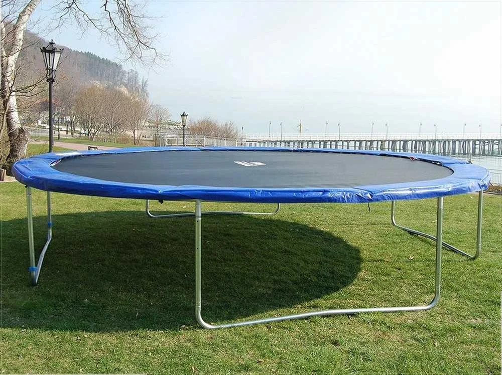 Batuto spyruoklių uždangalas, 457/465 cm batutams, apsauginė apykaklė, saugos paminkštinimas, patvarus PVC uždangalas