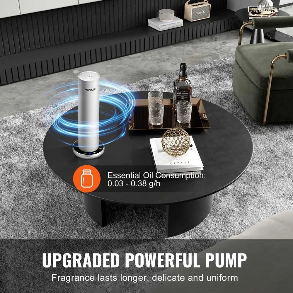 Drėkintuvas Bekvapis oro aparatas, Bluetooth šalto oro difuzorius, 120ml eterinių aliejų difuzorius, namų kvapų sistema, biuro aromato difuzorius, 92.9 m² difuzorius