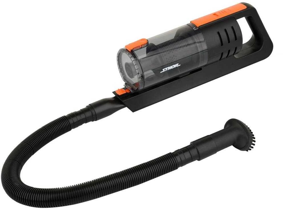 Belaidis 100W dulkių siurblys automobiliui, HEPA filtras, 5.5kPa, rankinis siurblys