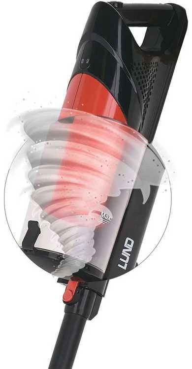 Toya Sa Poland Akumuliatorinis dulkių siurblys LUND 67120, 120W, 22,2V 2200MAH LI-ION