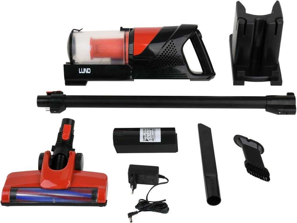 Toya Sa Poland Akumuliatorinis dulkių siurblys LUND 67120, 120W, 22,2V 2200MAH LI-ION
