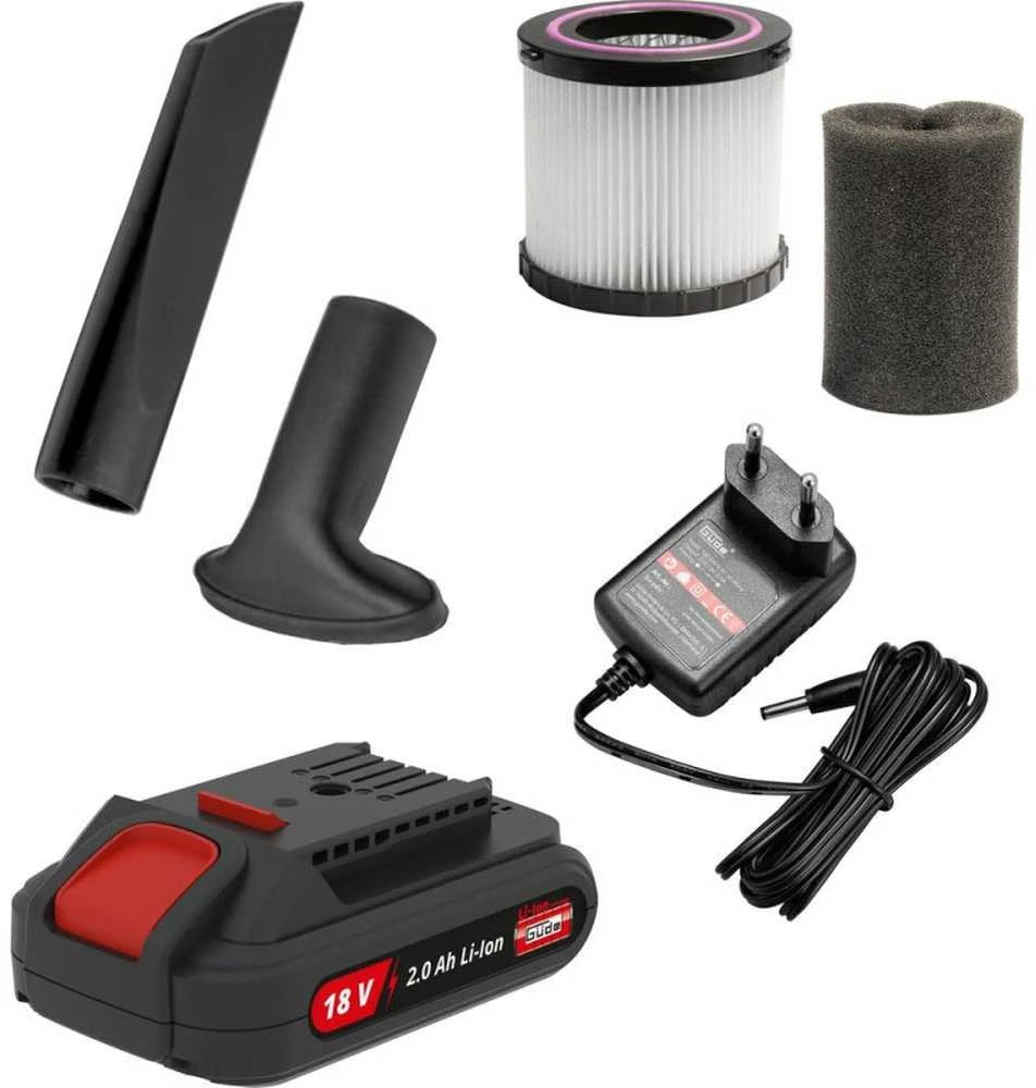 Belaidis šlapio ir sauso valymo dulkių siurblys, 18V, 10L talpa, su HEPA filtru, namų ir sodo valymui, nešiojamas dulkių siurblys, galingas siurbimas