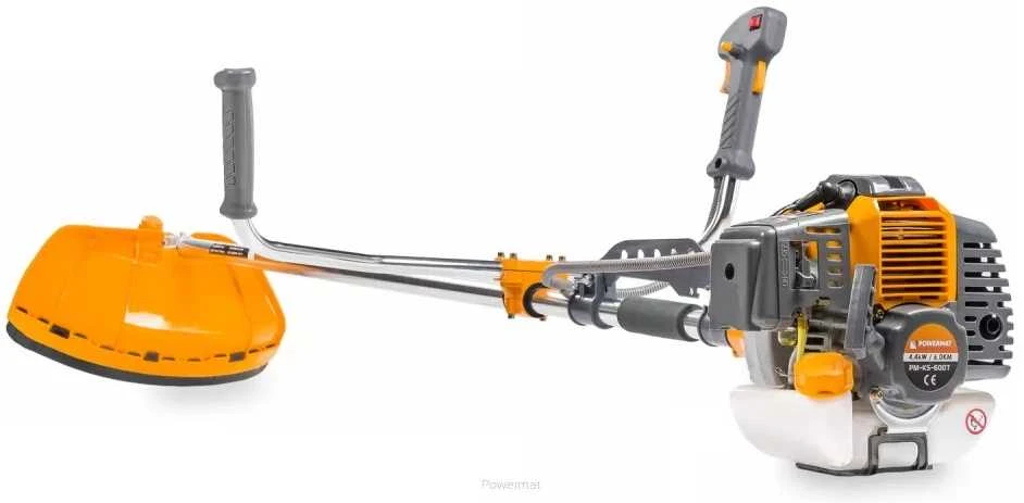 Powermat Benzininė krūmapjovė PM-KS-600T 6KM + priedų rinkinys, 4,4kW