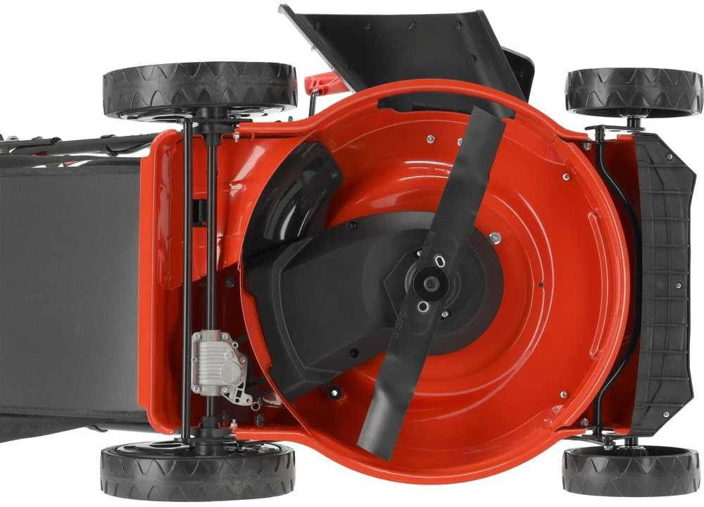 Yato Benzininė vejapjovė 46 cm su savaeige pavara, 4 in 1 funkcija, benzininė vejapjovė, sodo vejapjovė