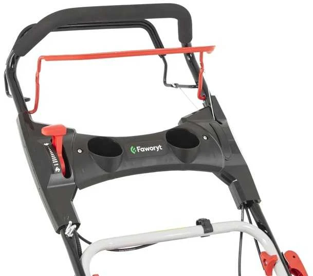 Benzininė vejapjovė su elektriniu starteriu ir 51 cm pjovimo pločiu, vejapjovė, benzininė vejapjovė, vejapjovė sodui