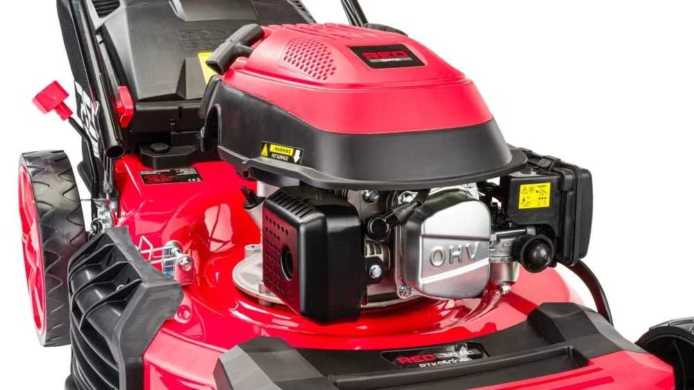 Benzininė vejapjovė, su savaeige pavara, 7 HP, 51 cm pjovimo plotis, 60L žolės surinktuvas, mulčiavimo funkcija