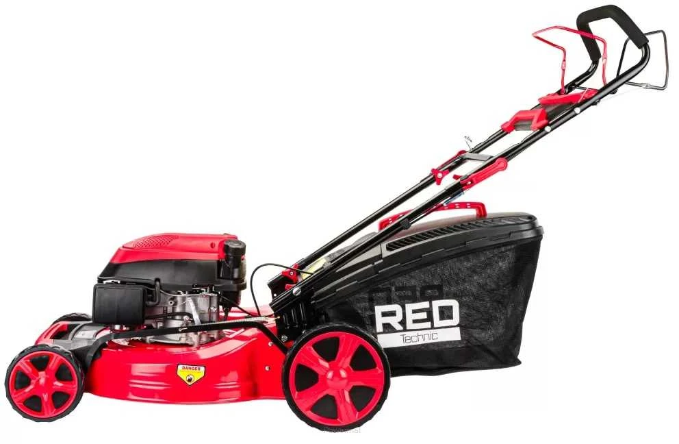Benzininė vejapjovė, su savaeige pavara, 7 HP, 51 cm pjovimo plotis, 60L žolės surinktuvas, mulčiavimo funkcija