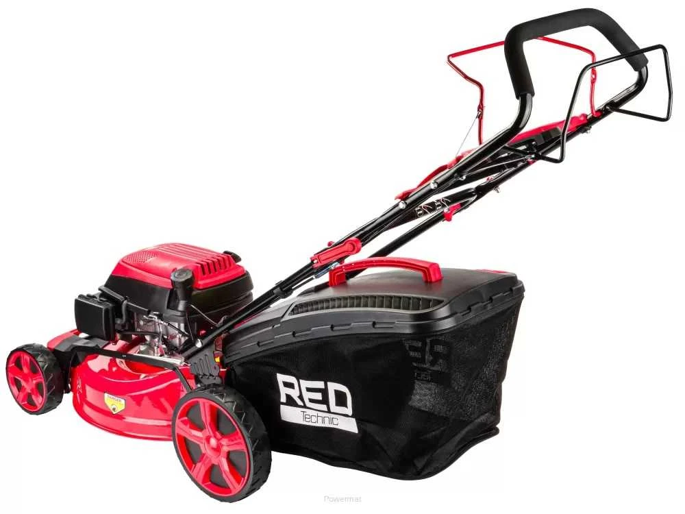 Benzininė vejapjovė, su savaeige pavara, 7 HP, 51 cm pjovimo plotis, 60L žolės surinktuvas, mulčiavimo funkcija
