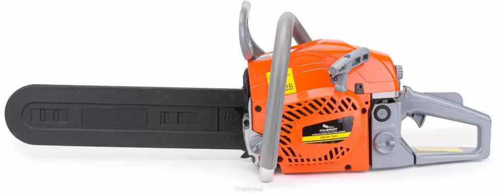Benzininis grandininis pjūklas POWERMAT 16", 3,6kW/4,9AG