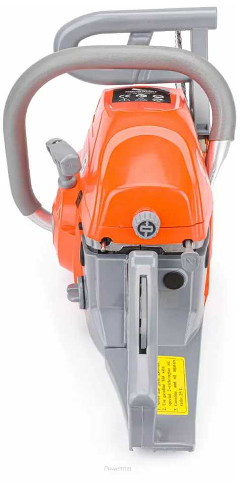 Benzininis grandininis pjūklas POWERMAT 16", 3,6kW/4,9AG