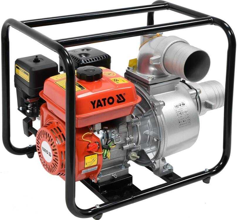 YATO benzininis vandens siurblys 4" 7,7HP 96m3/h 85403