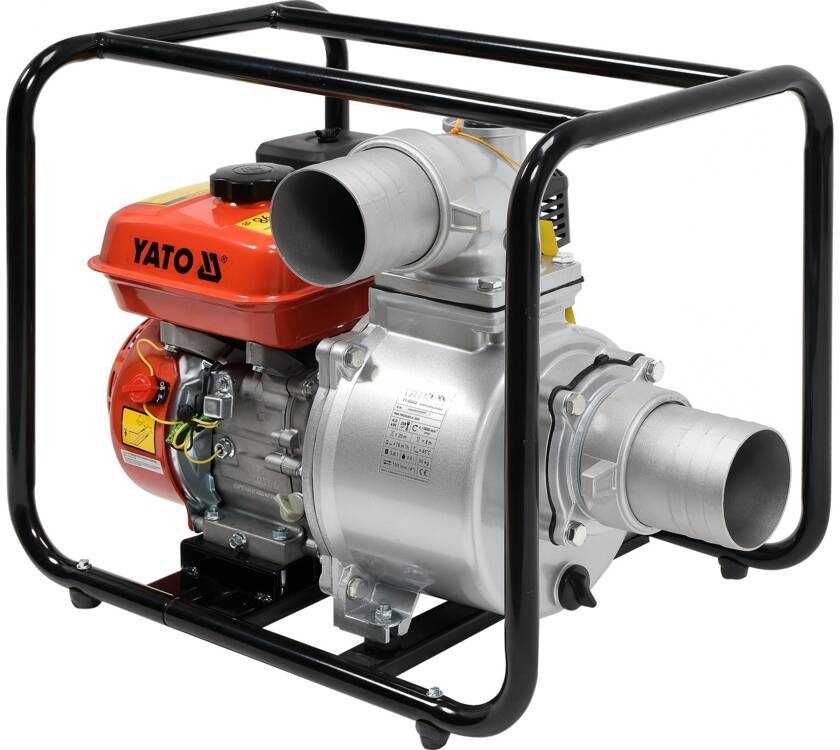 YATO benzininis vandens siurblys 4" 7,7HP 96m3/h 85403