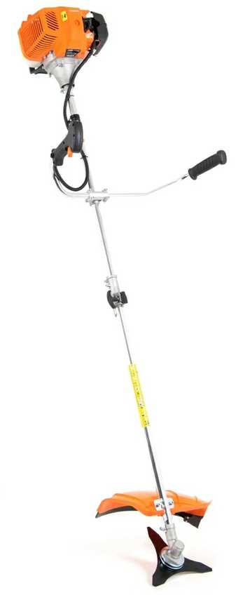 Benzininis žolės trimeris sodui, su 52 cm3 varikliu, žoliapjovė, trimeris su virve