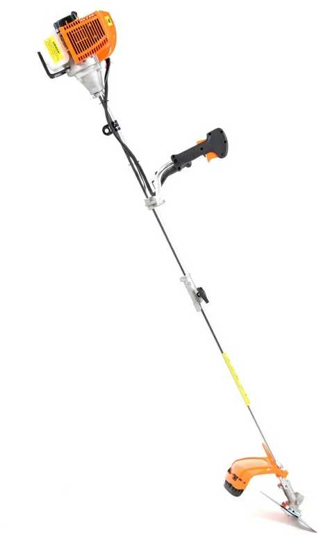 Benzininis žolės trimeris sodui, su 52 cm3 varikliu, žoliapjovė, trimeris su virve
