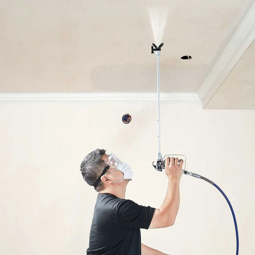 Beoris dažų purkštuvas ir žarnos rinkinys, 3600 PSI, su prailginimo strypais ir filtrais, dažų purkštuvo rinkinys