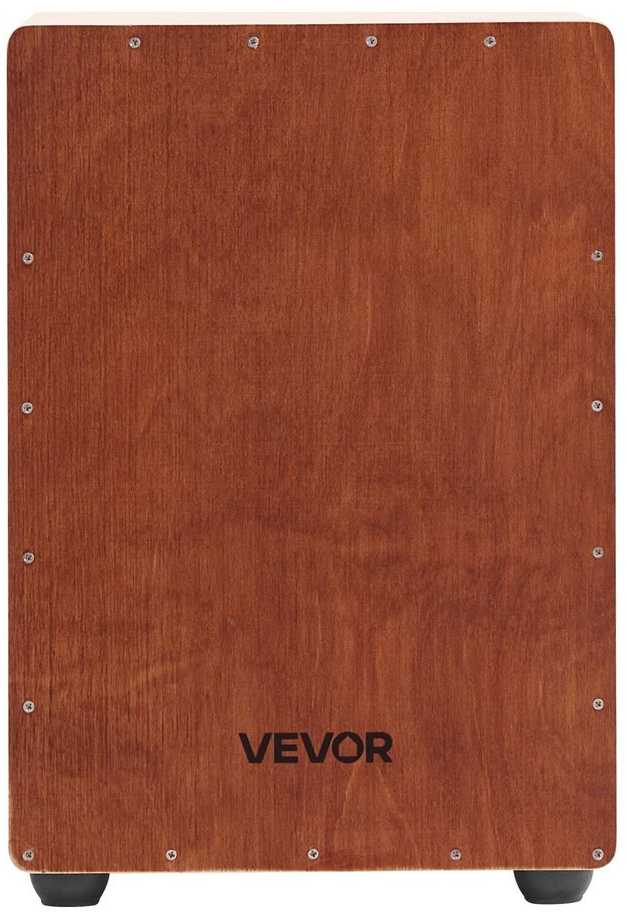 VEVOR Cajon būgnelis su užtemtukais ir dėklu