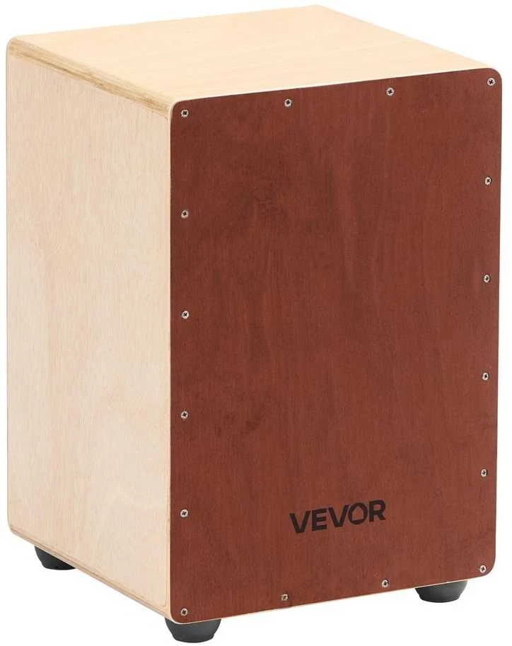 Beržo medienos Cajon dėžinis būgnas, nešiojamas mušamasis instrumentas, su snare vielomis, pradedantiesiems ir profesionalams, muzikinis dėžinis būgnas muzikos mylėtojams