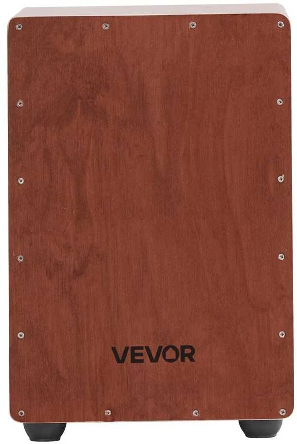 Beržo medienos Cajon dėžinis būgnas, nešiojamas mušamasis instrumentas, su snare vielomis, pradedantiesiems ir profesionalams, muzikinis dėžinis būgnas muzikos mylėtojams