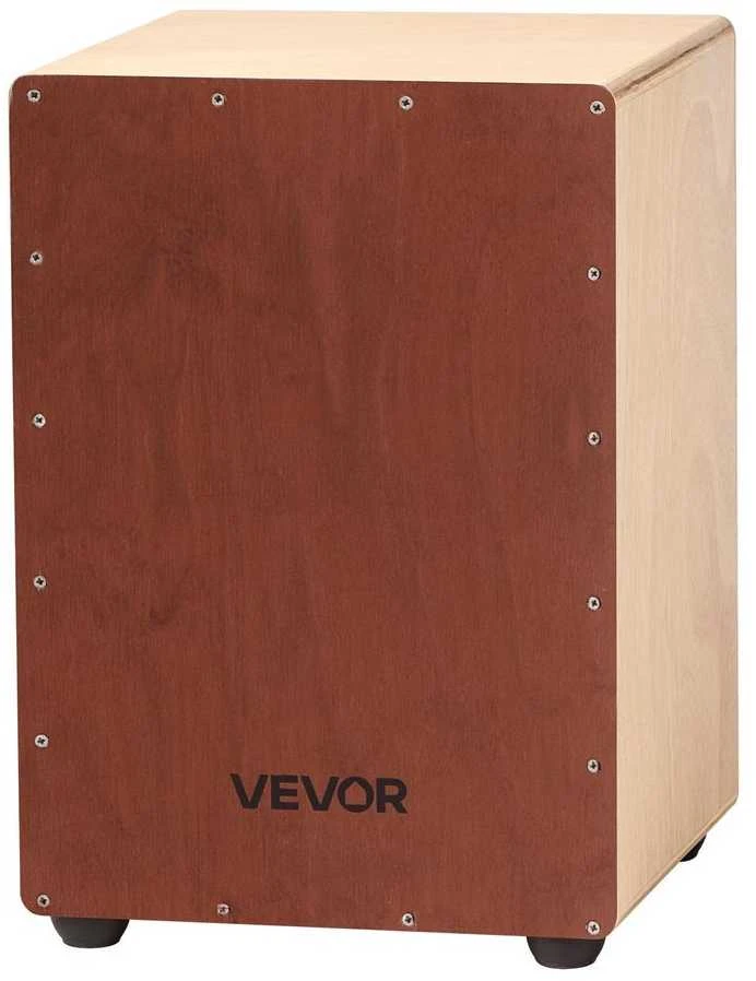 Beržo medienos Cajon dėžinis būgnas, nešiojamas mušamasis instrumentas, su snare vielomis, pradedantiesiems ir profesionalams, muzikinis dėžinis būgnas muzikos mylėtojams