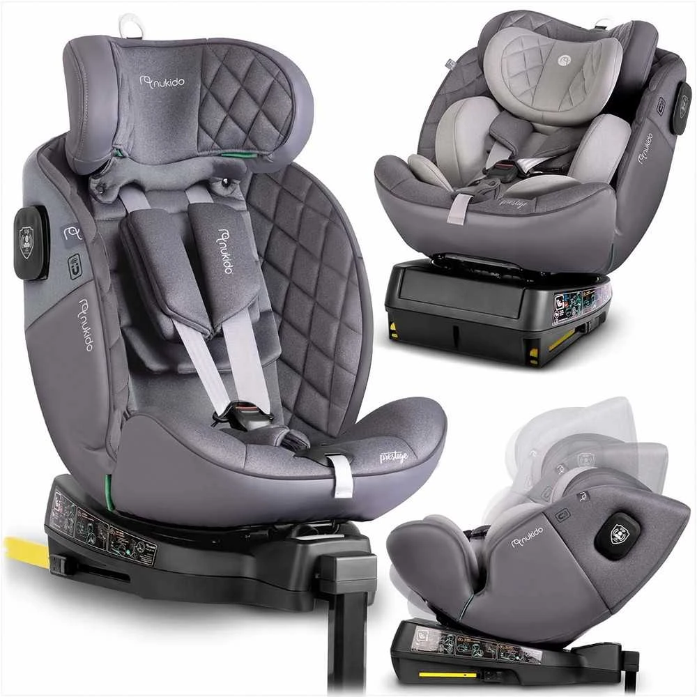 Aero Besisukanti automobilinė kėdutė, 0-36 kg, Isofix, vaikams, šoninė apsauga, reguliuojama galvos atrama