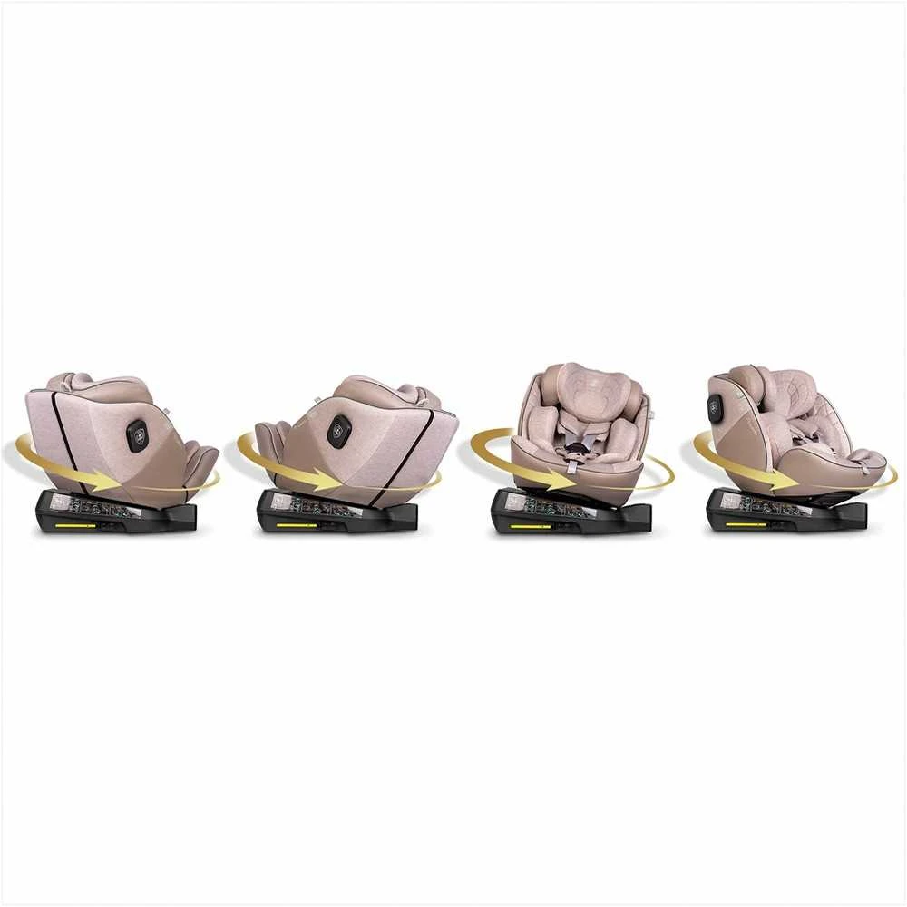Mimoka Besisukanti automobilinė kėdutė, 0-36 kg, Isofix, vaikams, šoninio smūgio apsauga, patogios kelionės, ilgalaikis naudojimas