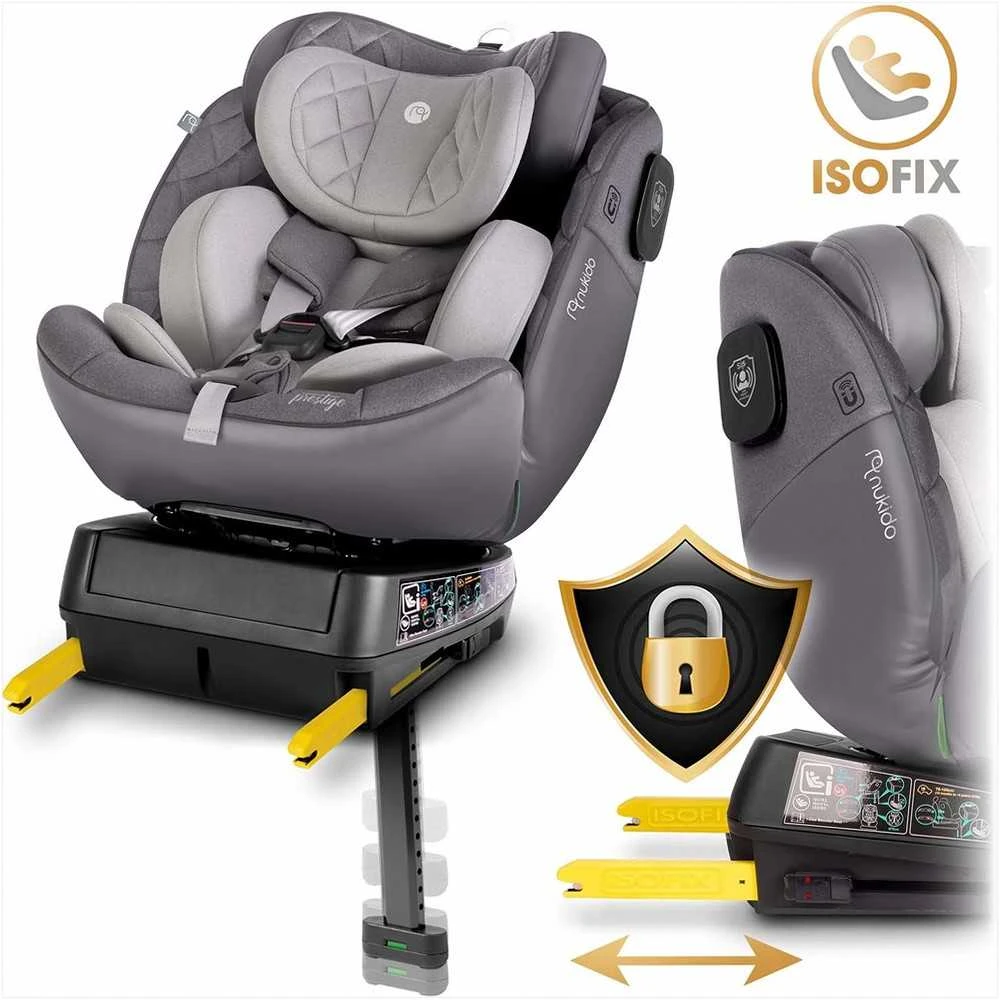 Aero Besisukanti automobilinė kėdutė, 0-36 kg, Isofix, vaikams, šoninė apsauga, reguliuojama galvos atrama