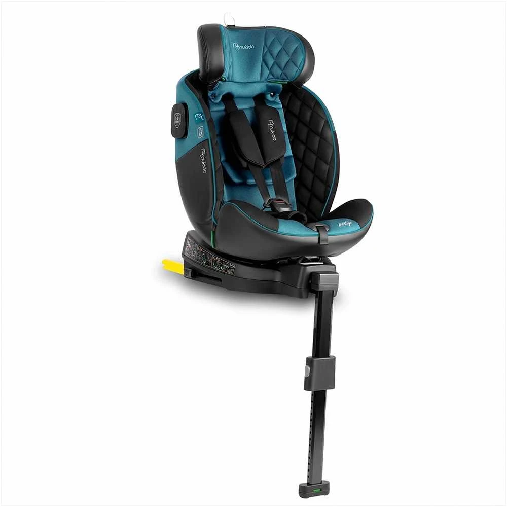 Besisukanti automobilinė kėdutė, 360 laipsnių, Isofix, 40-150 cm, kūdikiams ir mažiems vaikams, šoninio smūgio apsauga, reguliuojama galvos atrama