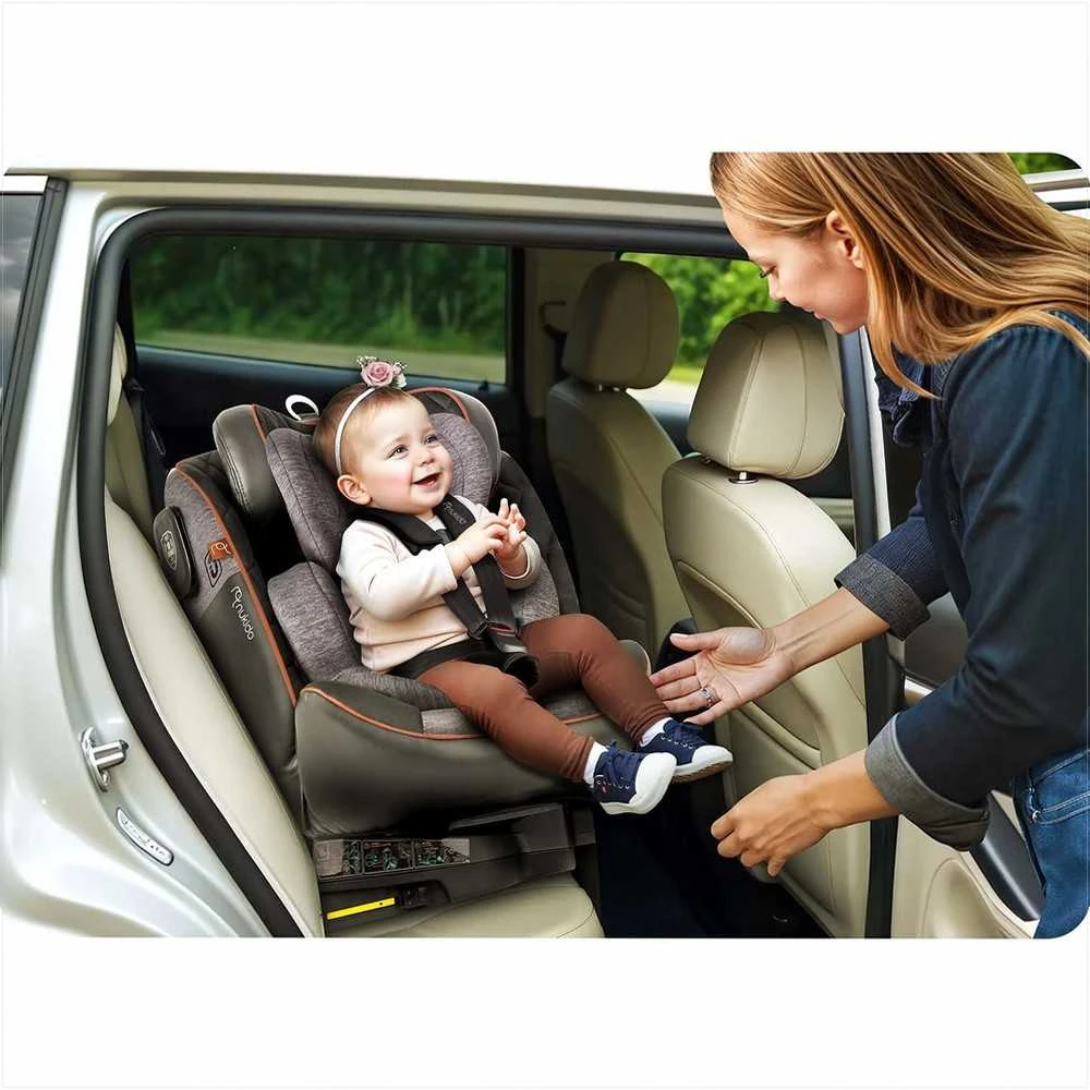 Mimoka Besisukanti automobilinė kėdutė, 40-150 cm, su Isofix, šonine apsauga, reguliuojama galvos atrama, vaikams 0-12 metų