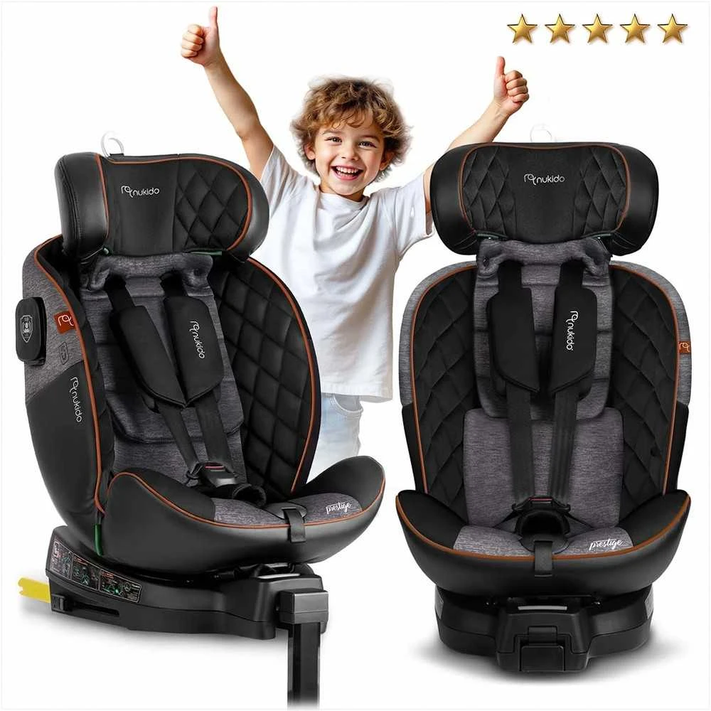 Mimoka Besisukanti automobilinė kėdutė, 40-150 cm, su Isofix, šonine apsauga, reguliuojama galvos atrama, vaikams 0-12 metų