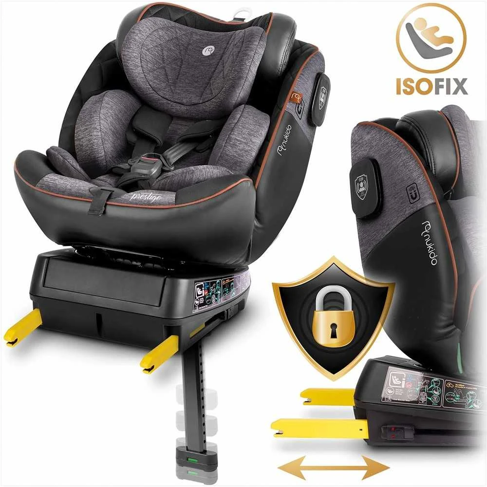 Mimoka Besisukanti automobilinė kėdutė, 40-150 cm, su Isofix, šonine apsauga, reguliuojama galvos atrama, vaikams 0-12 metų