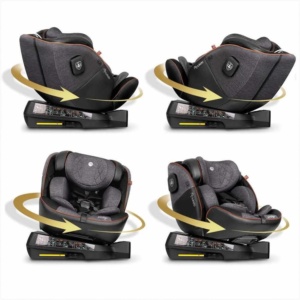 Mimoka Besisukanti automobilinė kėdutė, 40-150 cm, su Isofix, šonine apsauga, reguliuojama galvos atrama, vaikams 0-12 metų