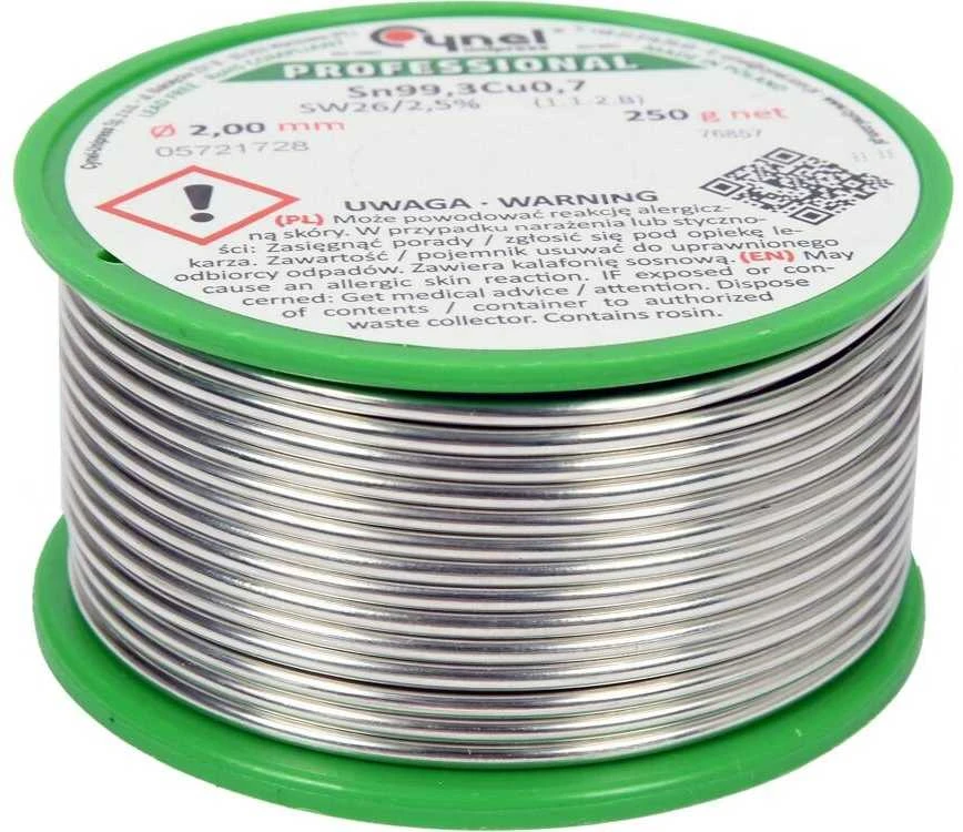 Toya Sa Poland Lydmetalis be švino | Ø 2.0 mm | 250g (76857)