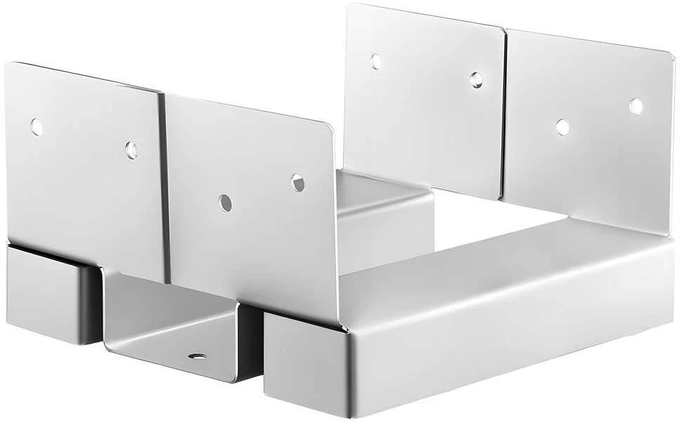 Betoninis stulpo pagrindas, tvirtas stulpo inkaras, 140x142mm stulpo laikiklis, pavėsinės stulpo atrama, terasos stulpo pamatas, metalinis stulpo laikiklis